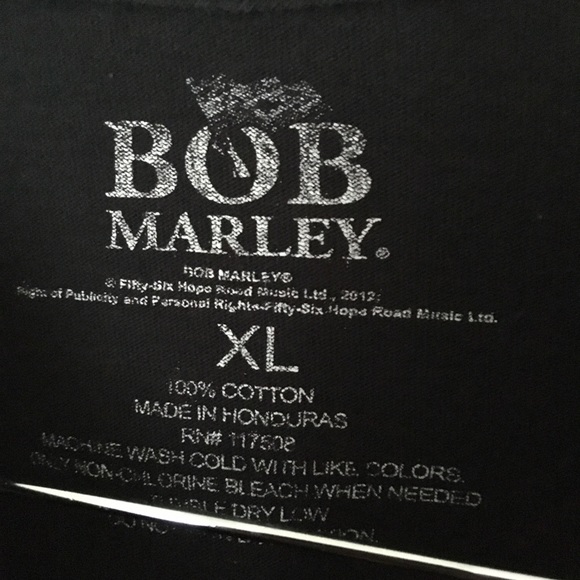 ❌Black and yellow bob Marley tee - Picture 4 of 4